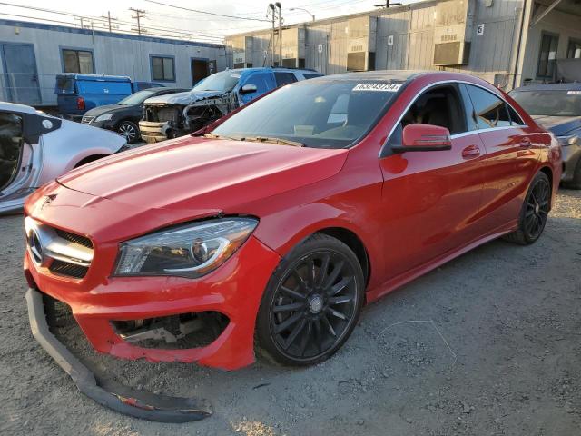 Седаны MERCEDES-BENZ CLA-CLASS 2016 Красный