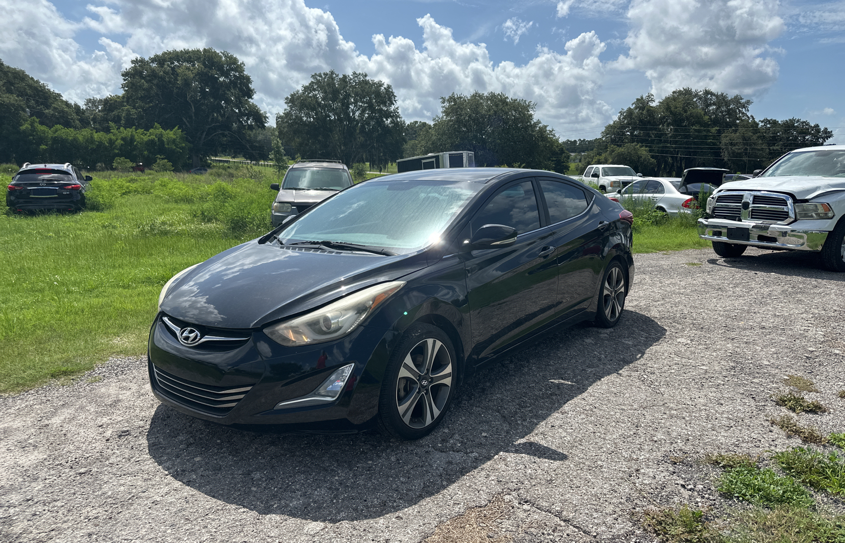 KMHDH4AH2GU587628 2016 Hyundai Elantra Se