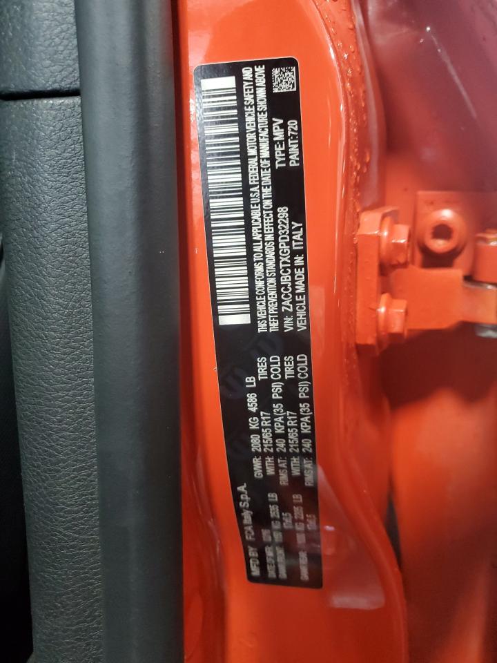 2016 Jeep Renegade Trailhawk VIN: ZACCJBCTXGPD32298 Lot: 61652204