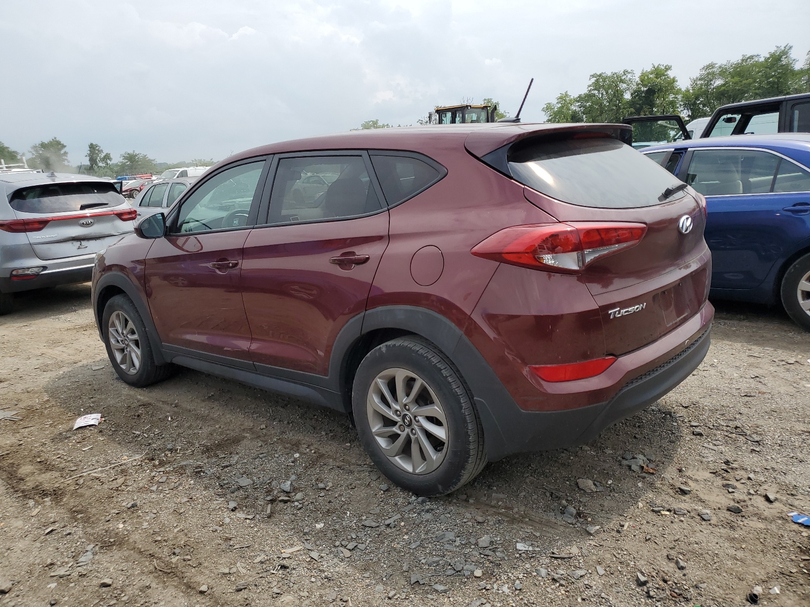 2016 Hyundai Tucson Se vin: KM8J23A47GU158075