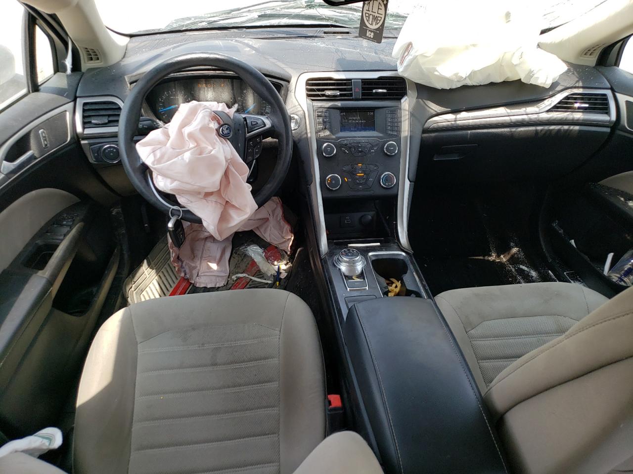 2019 Ford Fusion S VIN: 3FA6P0G73KR135281 Lot: 62078754