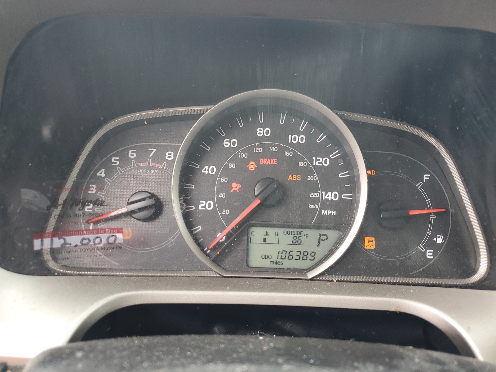 2T3RFREV7DW041841 2013 Toyota Rav4 Xle