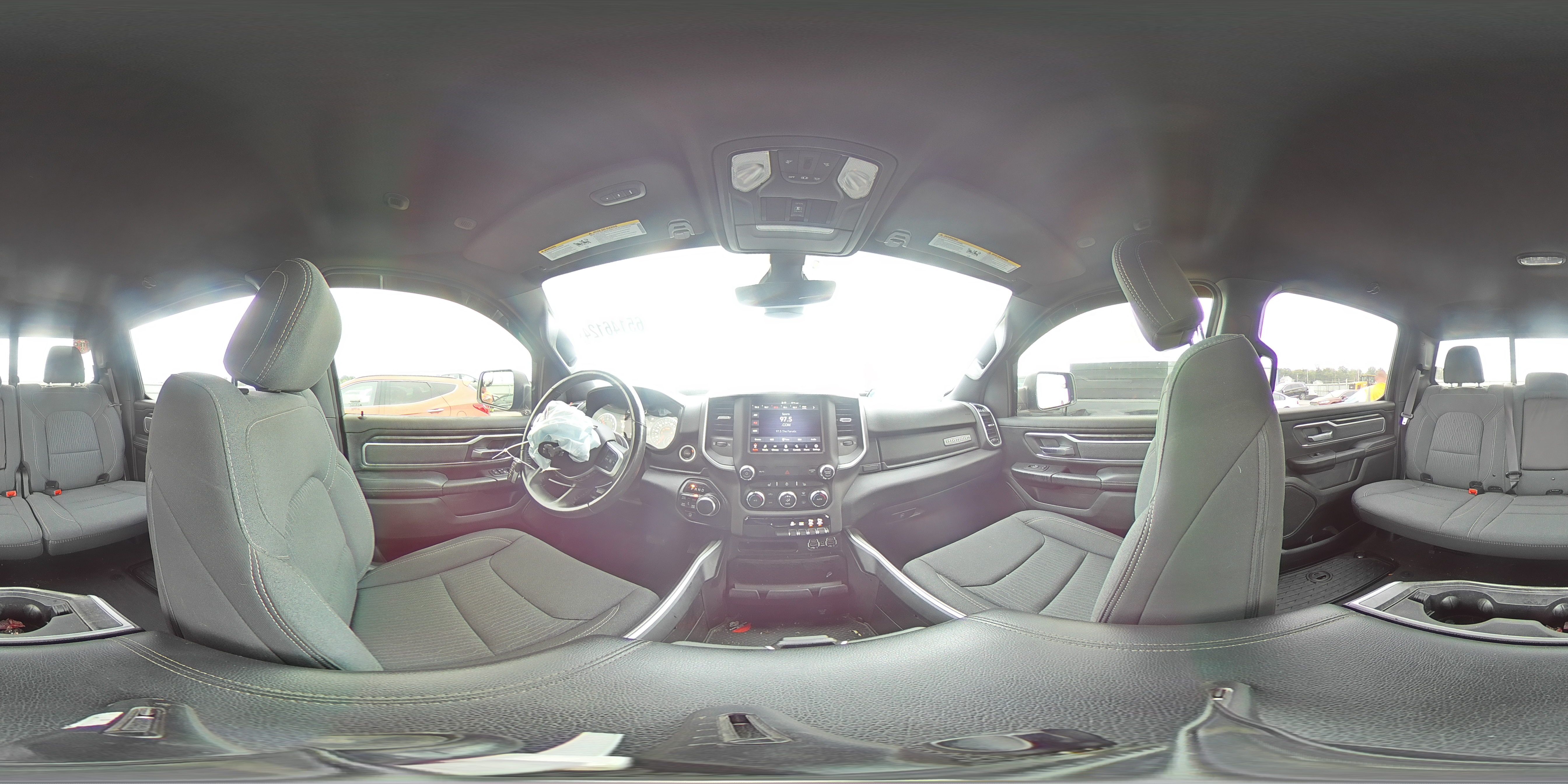 2021 Ram 1500 Big Horn/Lone Star VIN: 1C6SRFFT9MN548663 Lot: 65146124