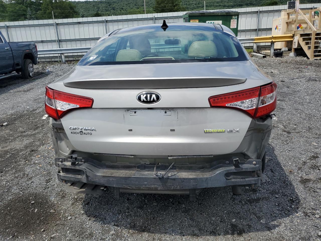 2013 Kia Optima Hybrid VIN: KNAGM4AD1D5053744 Lot: 63998874