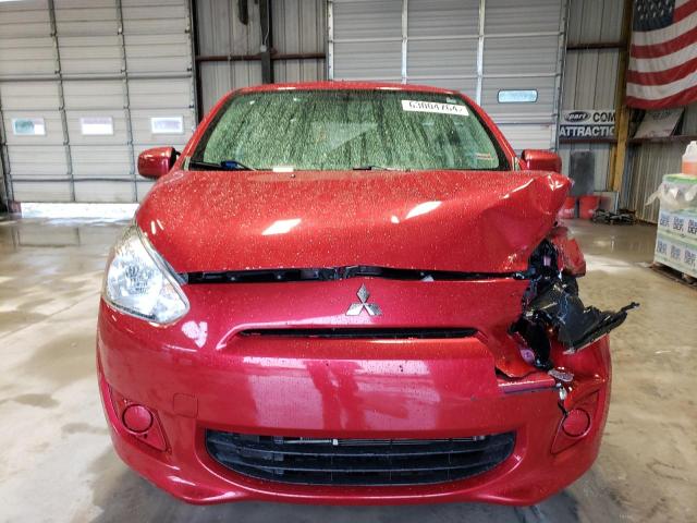  MITSUBISHI MIRAGE 2015 Czerwony