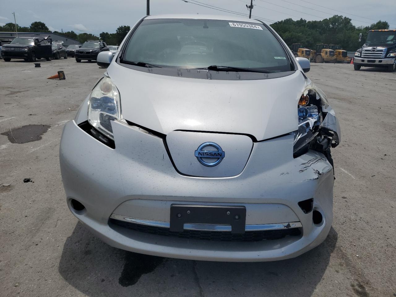 2013 Nissan Leaf S VIN: 1N4AZ0CP5DC407356 Lot: 61955384
