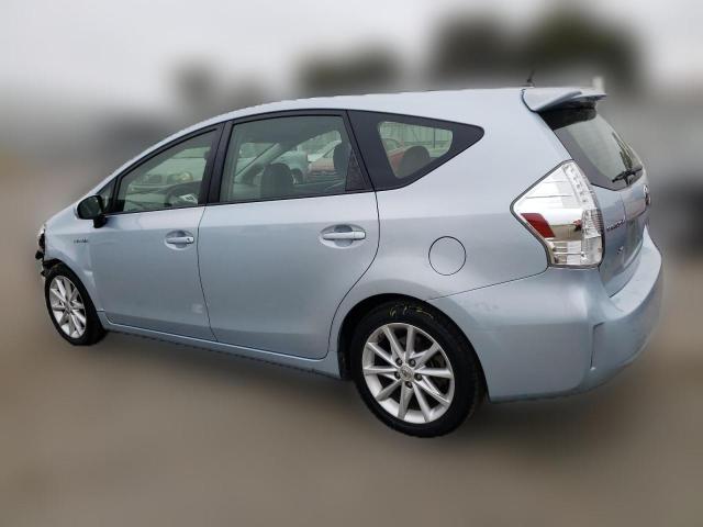  TOYOTA PRIUS 2012 Сріблястий