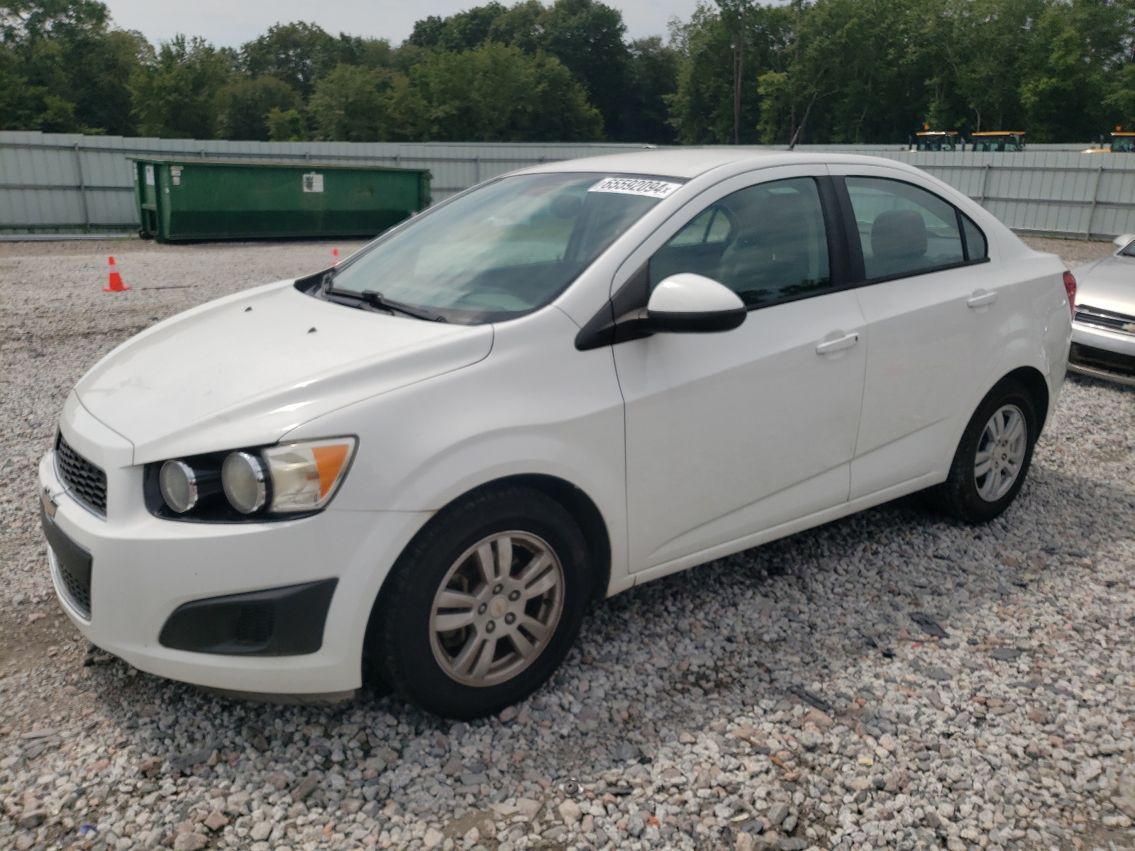 2012 Chevrolet Sonic Ls vin: 1G1JA5SH3C4143113