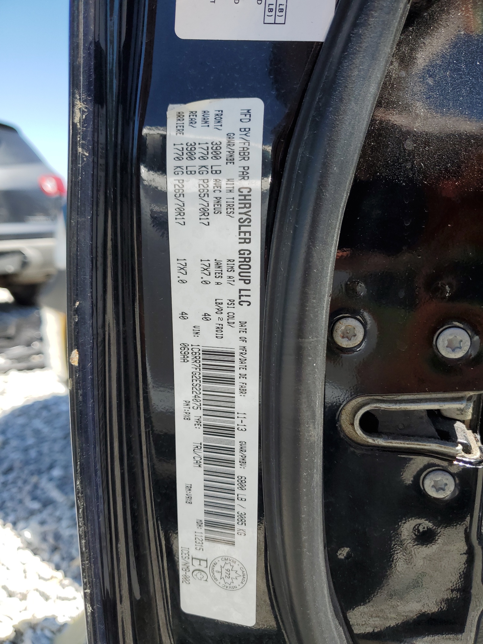 1C6RR7FG2ES224075 2014 Ram 1500 St