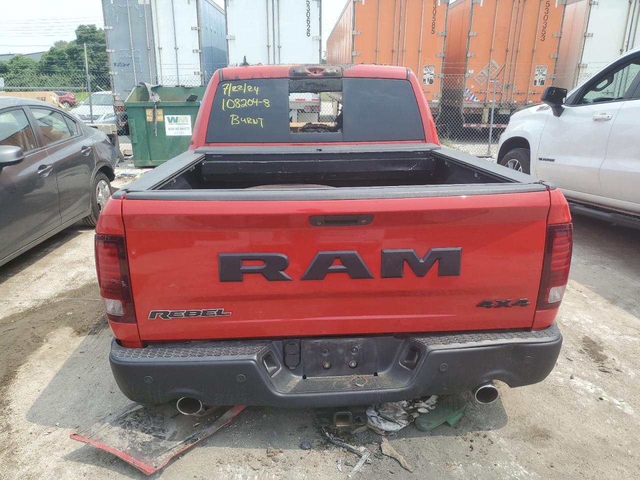 2016 Ram 1500 Rebel VIN: 1C6RR7YT6GS160863 Lot: 64563964