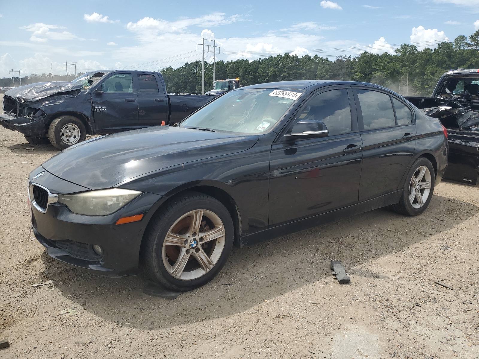 2013 BMW 320 I vin: WBA3B1C51DK130123