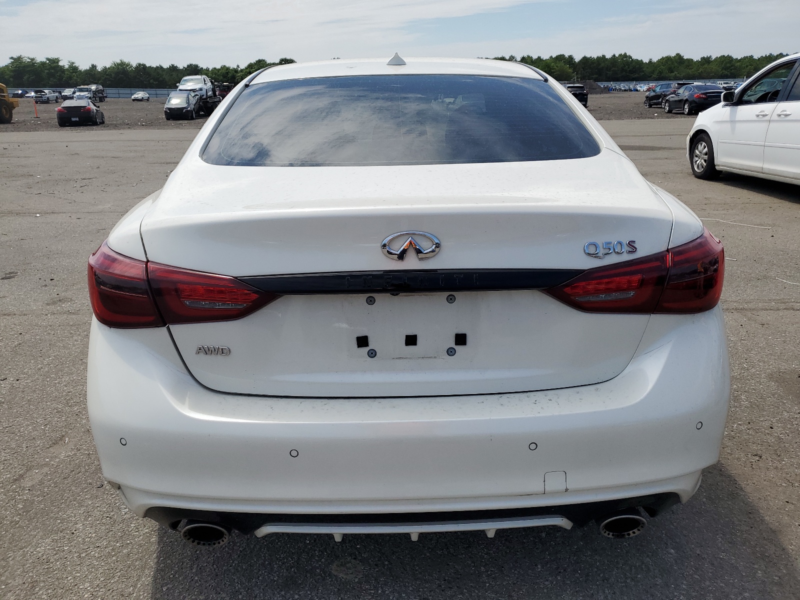 JN1FV7DR3NM390415 2022 Infiniti Q50 Red Sport 400