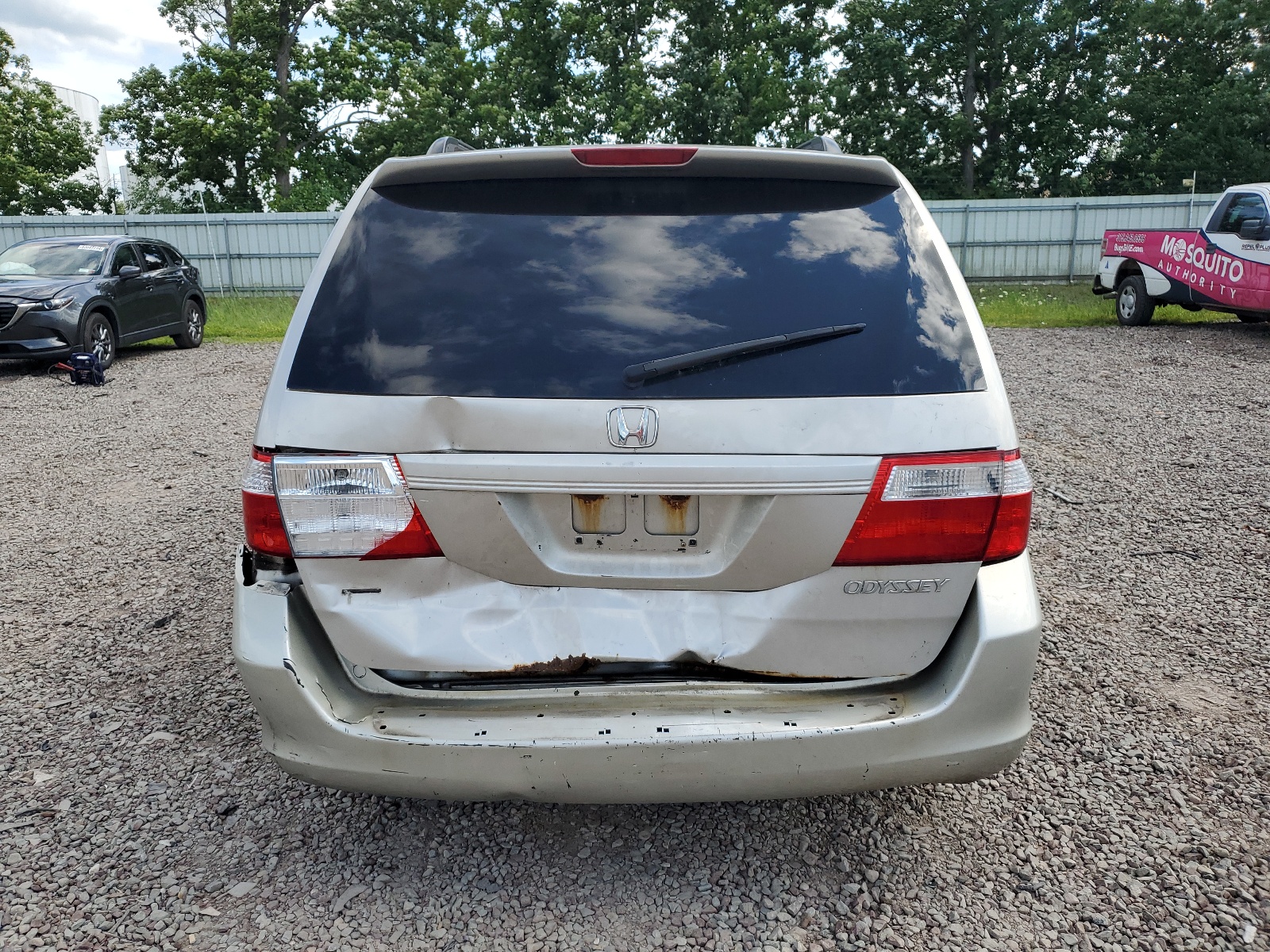 5FNRL38685B115396 2005 Honda Odyssey Exl