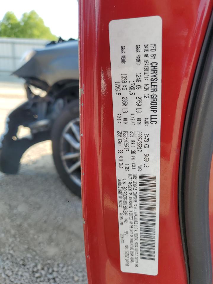 2013 Dodge Journey Sxt VIN: 3C4PDCBG0DT584200 Lot: 61076064