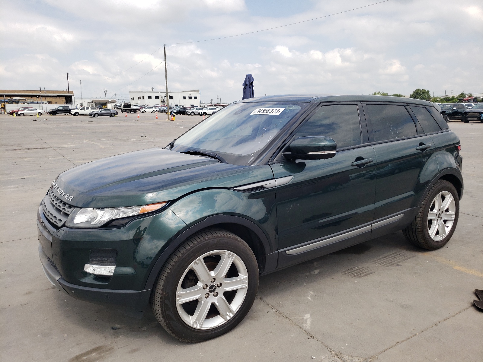 2012 Land Rover Range Rover Evoque Pure Premium vin: SALVR2BG7CH618285