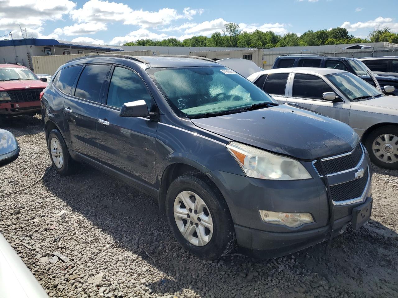 2011 Chevrolet Traverse Ls VIN: 1GNKRFED9BJ272712 Lot: 61619054