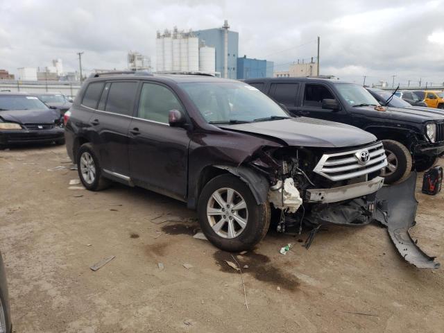  TOYOTA HIGHLANDER 2012 Бургунди