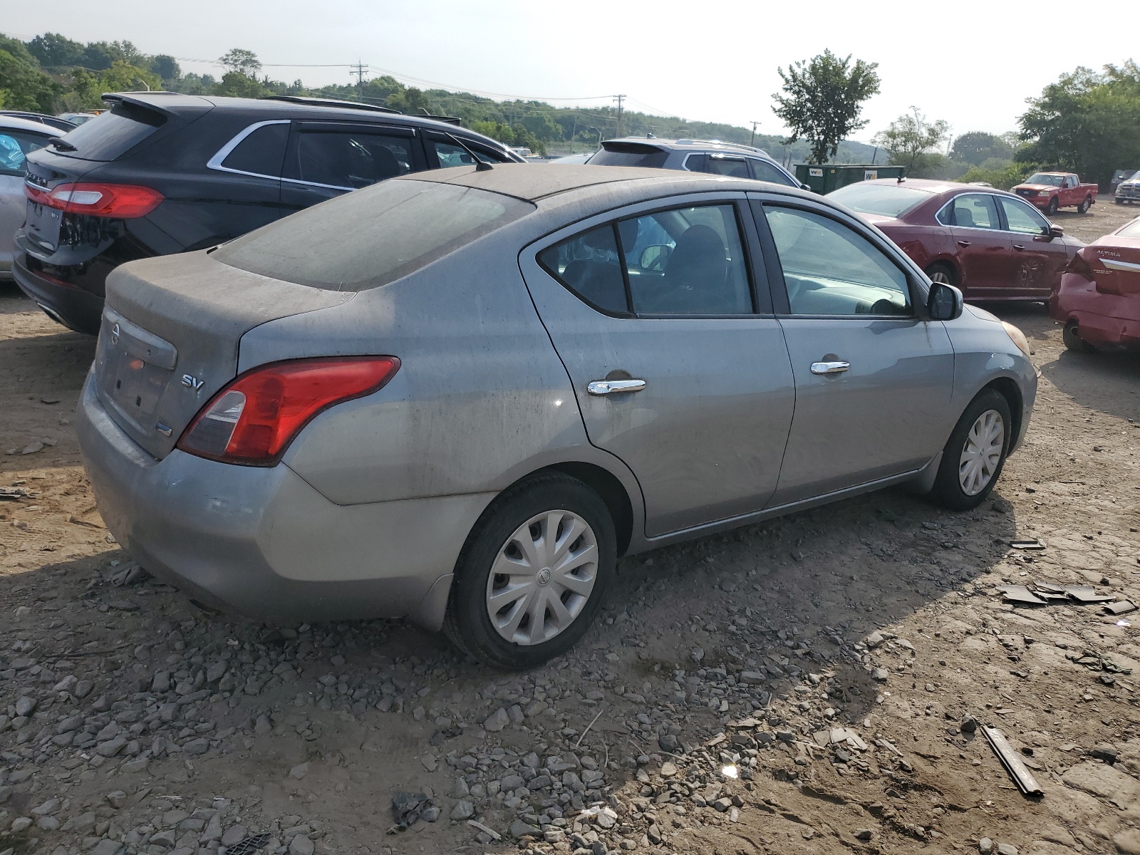 2012 Nissan Versa S vin: 3N1CN7AP1CL835604