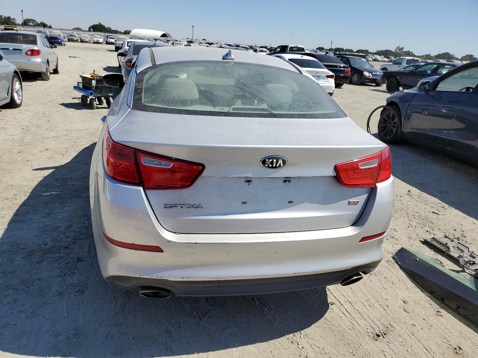 2014 Kia Optima Lx vin: 5XXGM4A75EG260194