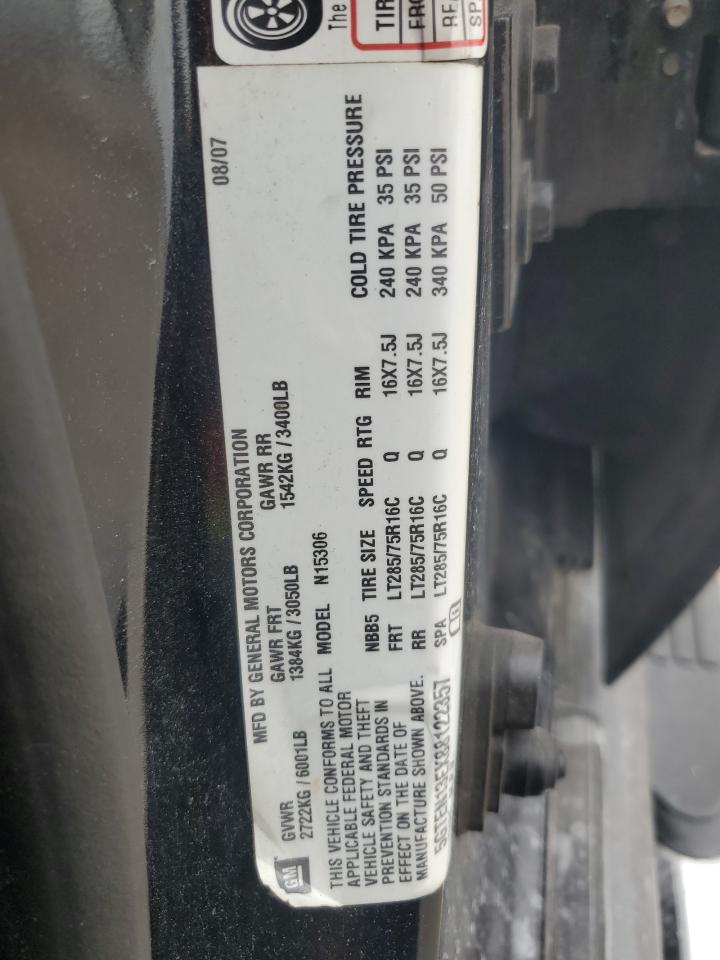 2008 Hummer H3 VIN: 5GTEN13EX88122357 Lot: 60909794