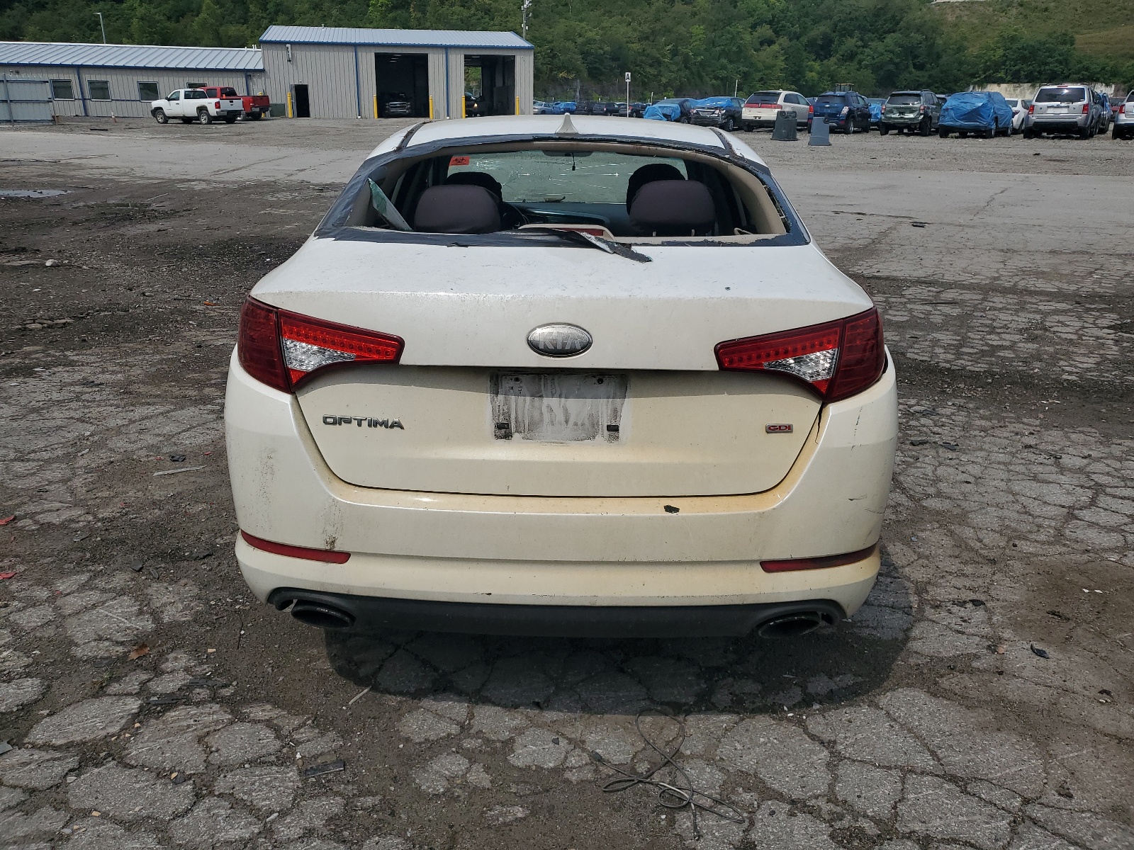 2013 Kia Optima Lx vin: KNAGM4A71D5351527