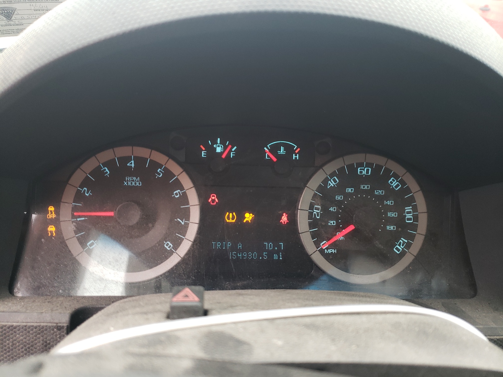 1FMCU9DG6CKB51457 2012 Ford Escape Xlt