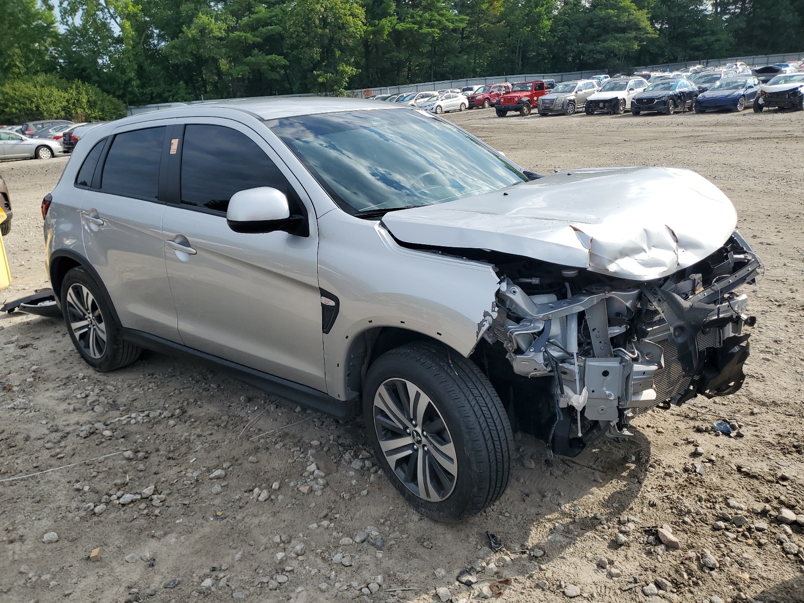 2022 Mitsubishi Outlander Sport Es vin: JA4ARUAUXNU002688