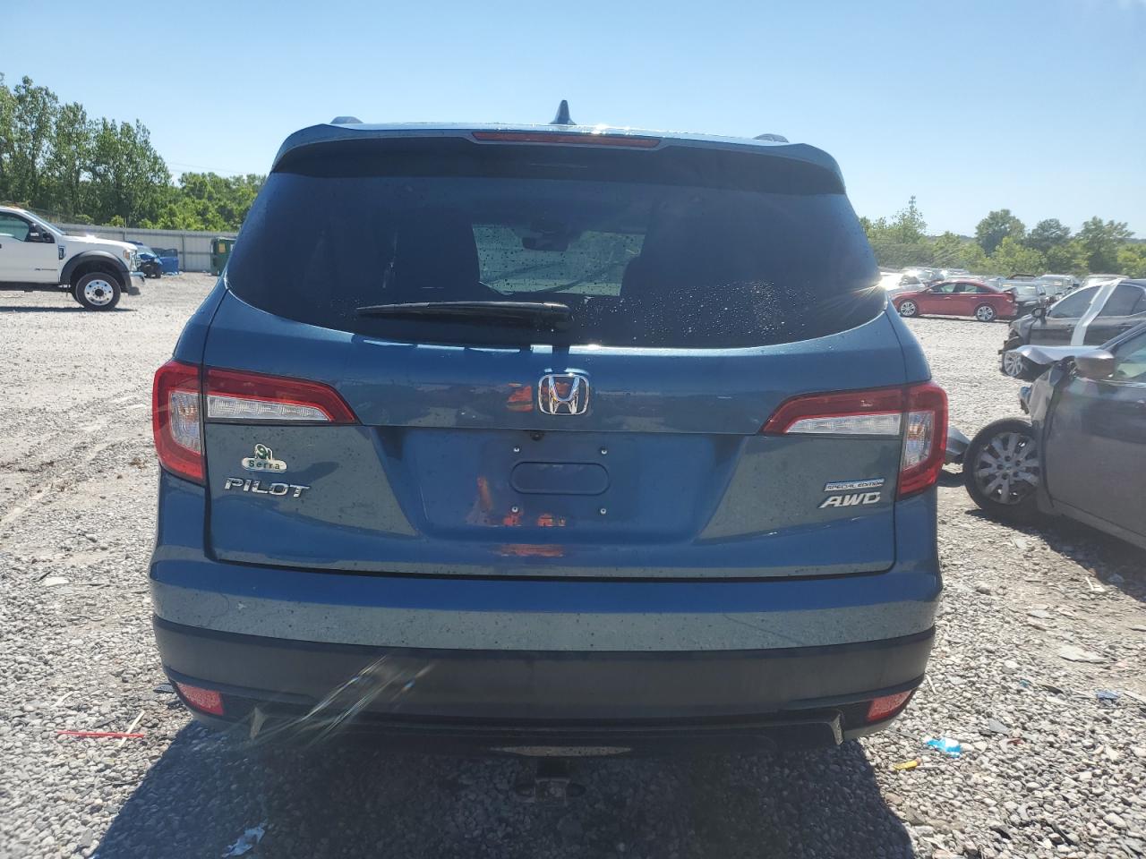 2021 Honda Pilot Se VIN: 5FNYF6H27MB019680 Lot: 61432834