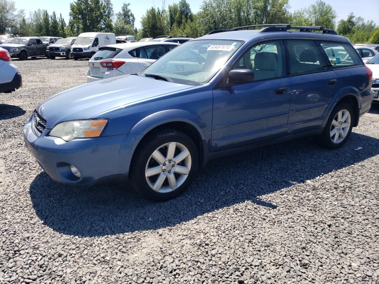 2007 Subaru Outback Outback 2.5I VIN: 4S4BP61C077325387 Lot: 63487474