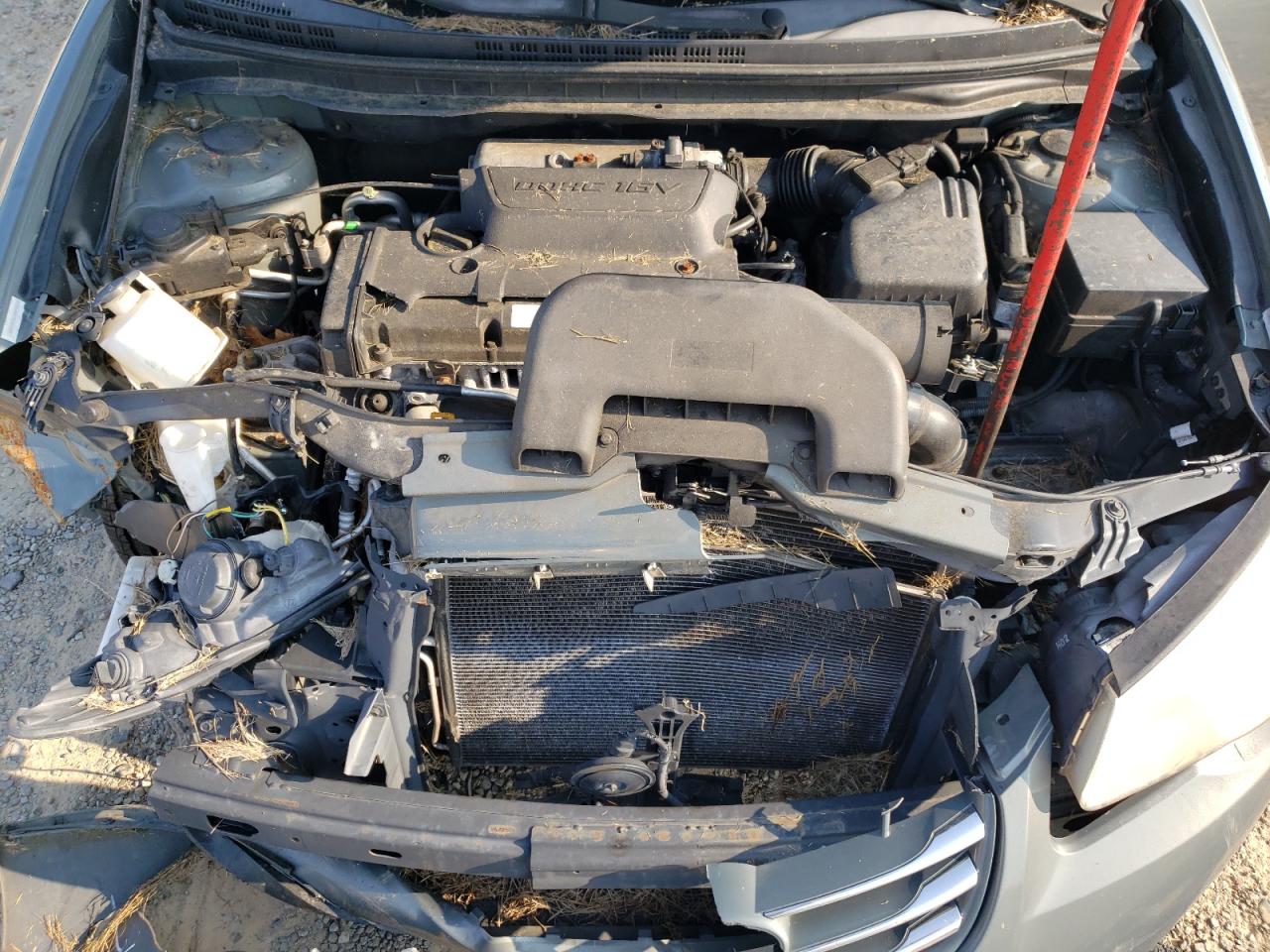 2010 Hyundai Elantra Blue VIN: KMHDU4AD7AU861356 Lot: 65525804