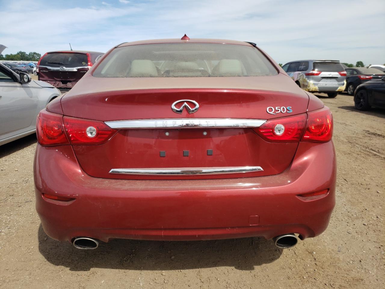 2015 Infiniti Q50 Hybrid Premium VIN: JN1AV7AP4FM790935 Lot: 61333004