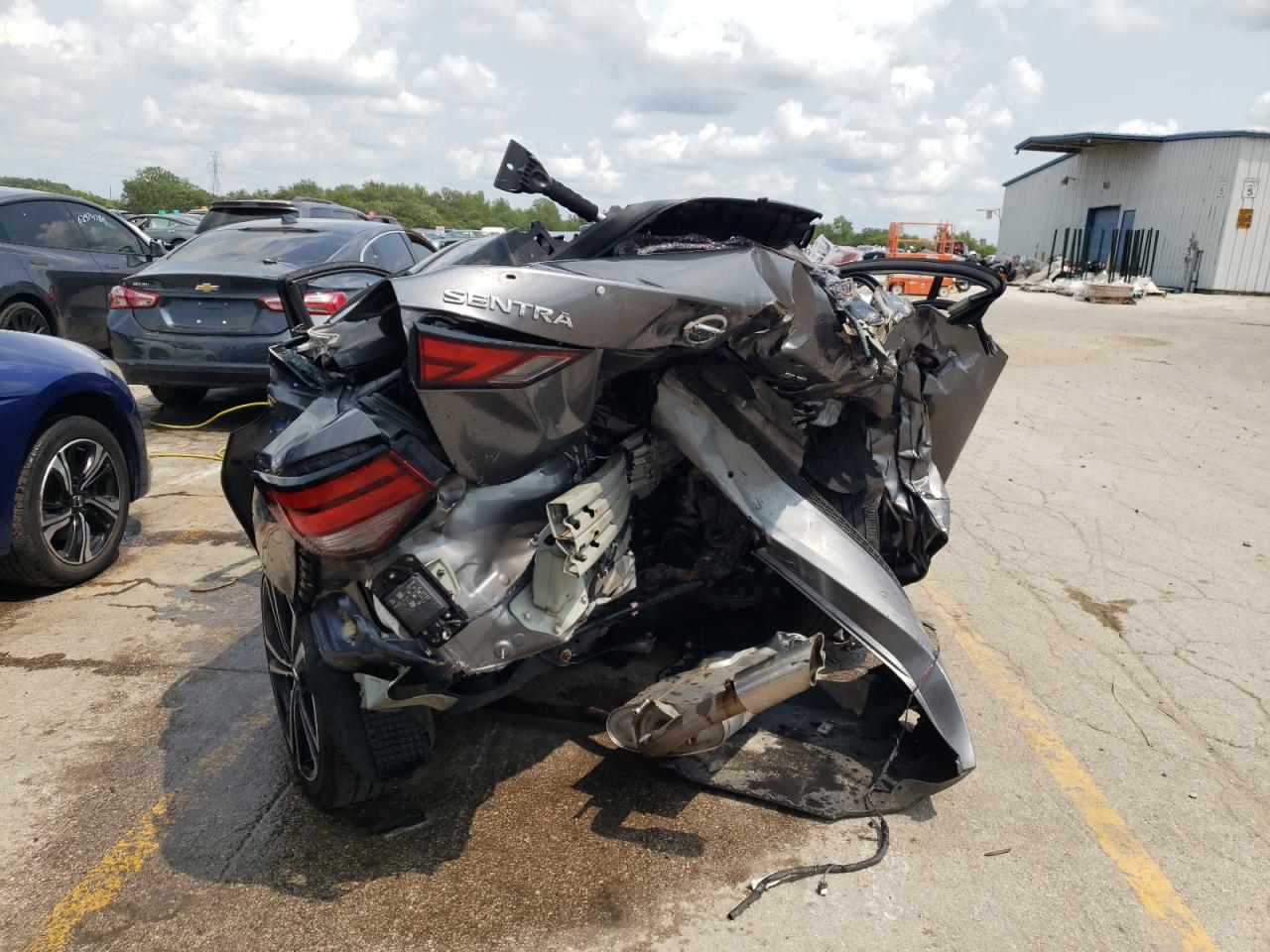 2022 Nissan Sentra Sr VIN: 3N1AB8DV0NY253905 Lot: 63508304