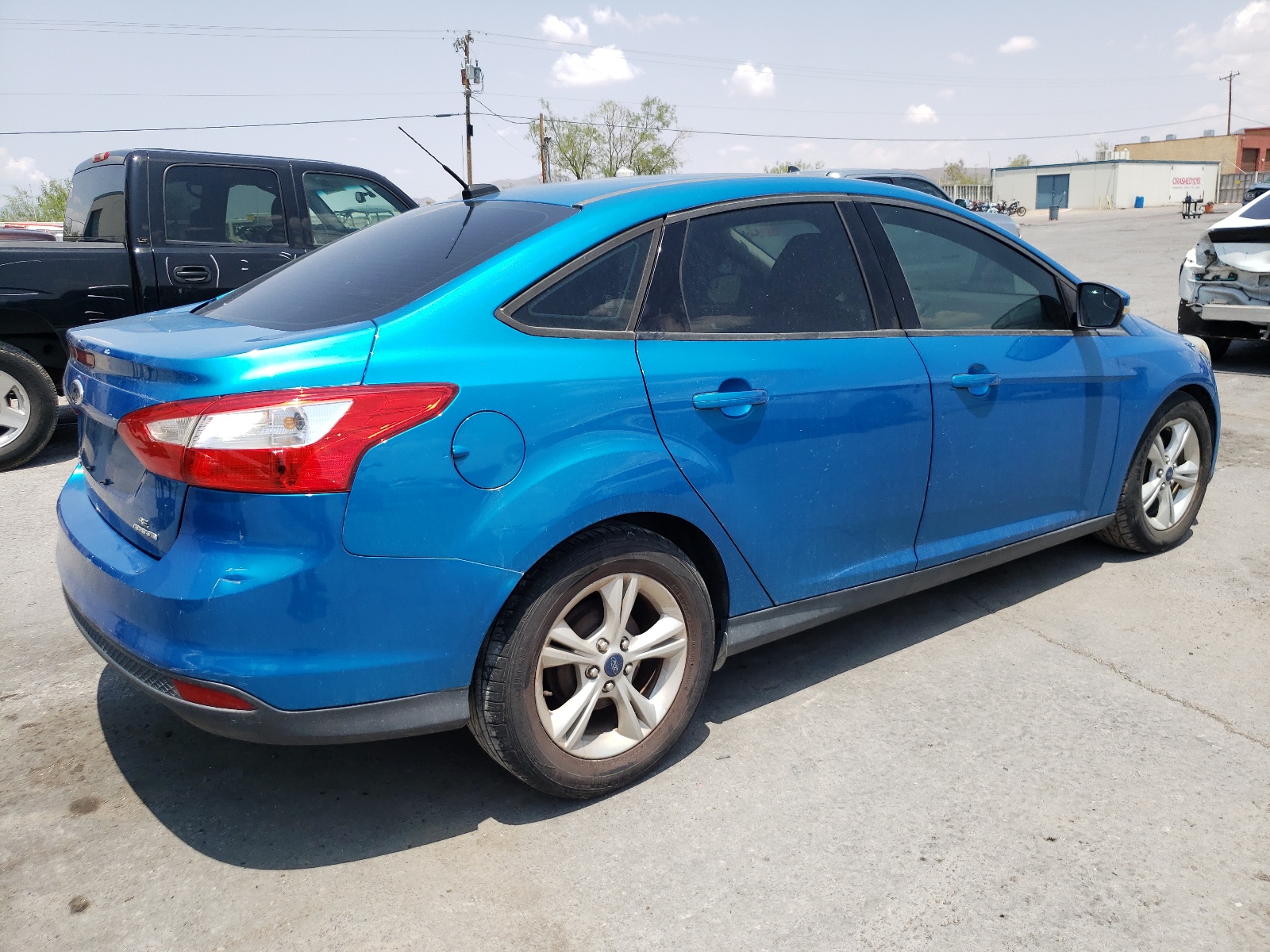 2014 Ford Focus Se vin: 1FADP3F22EL390666