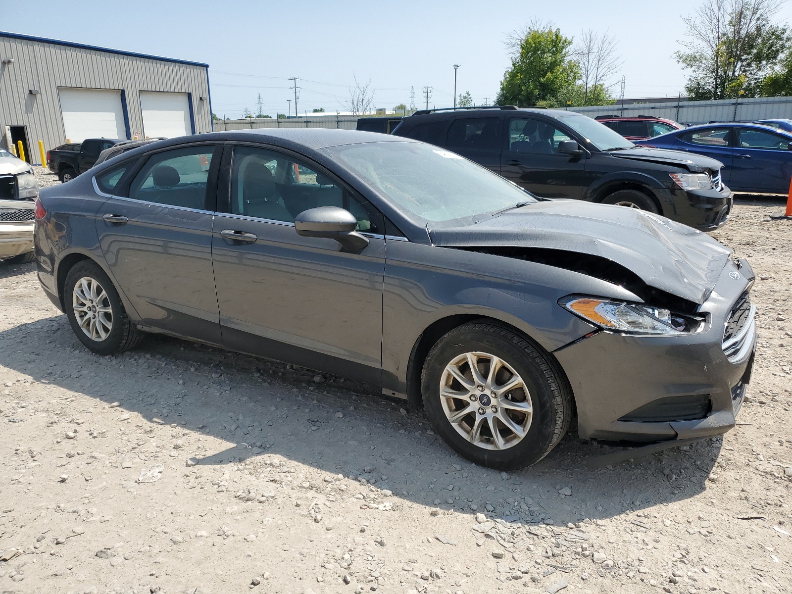 2015 Ford Fusion S vin: 3FA6P0G75FR289948