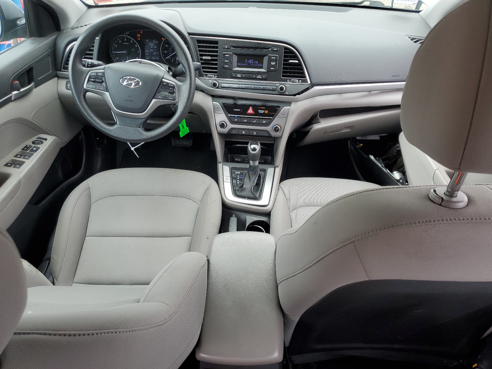 KMHD74LF4HU428710 2017 Hyundai Elantra Se