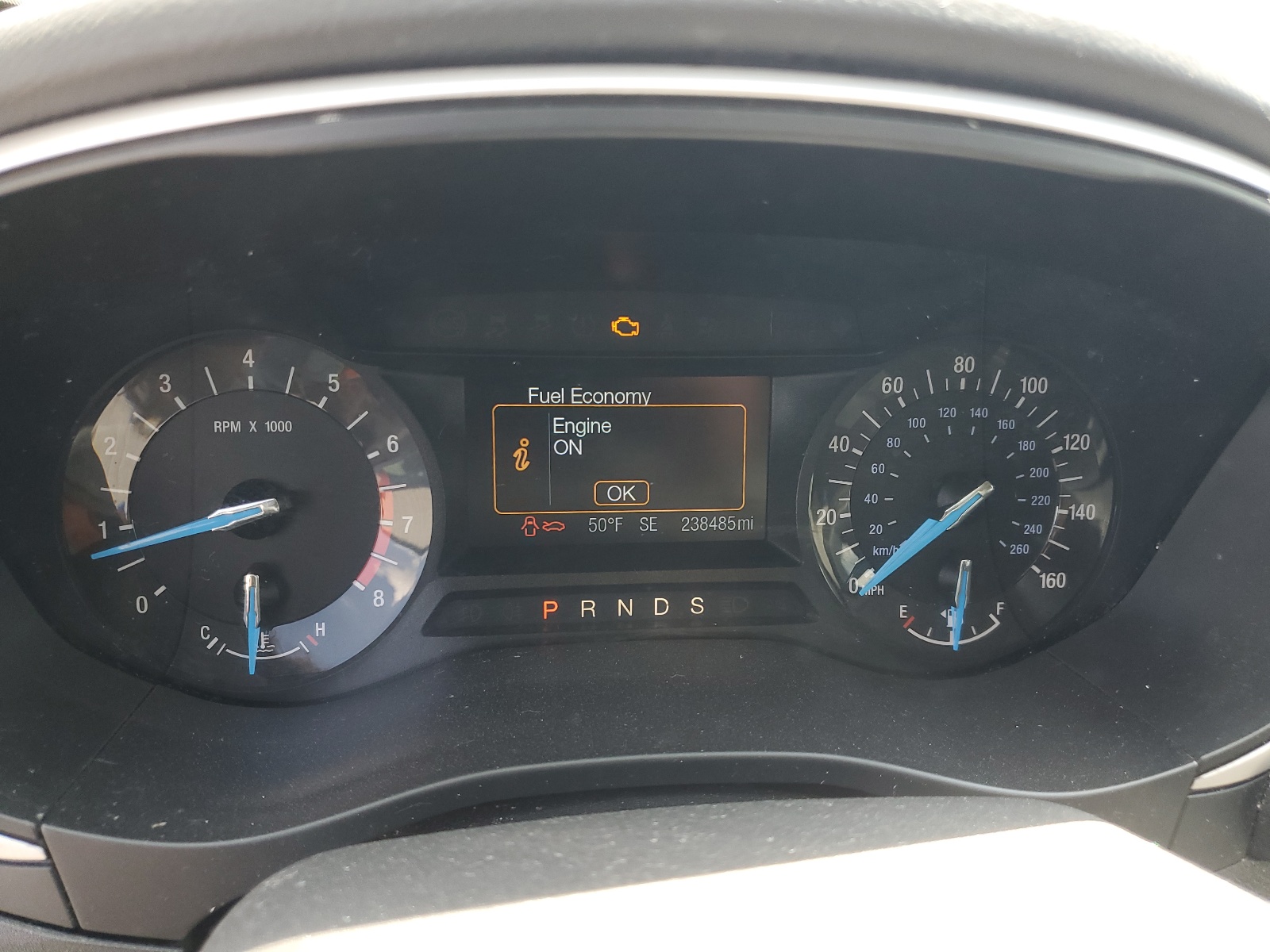 3FA6P0H70ER307236 2014 Ford Fusion Se