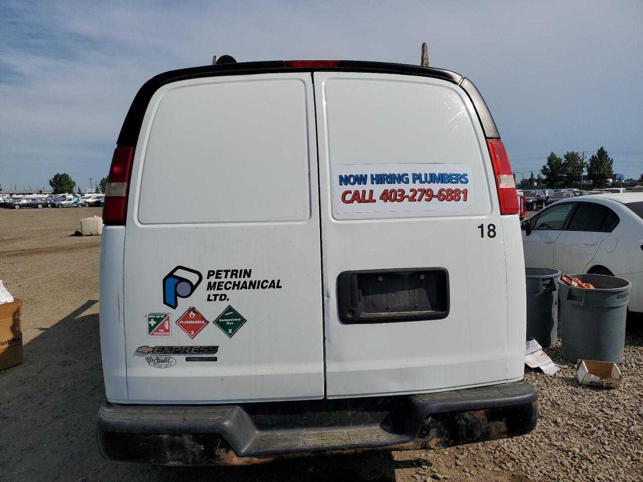 2013 Chevrolet Express G2500 VIN: 1GCWGFBA5D1128149 Lot: 62798794