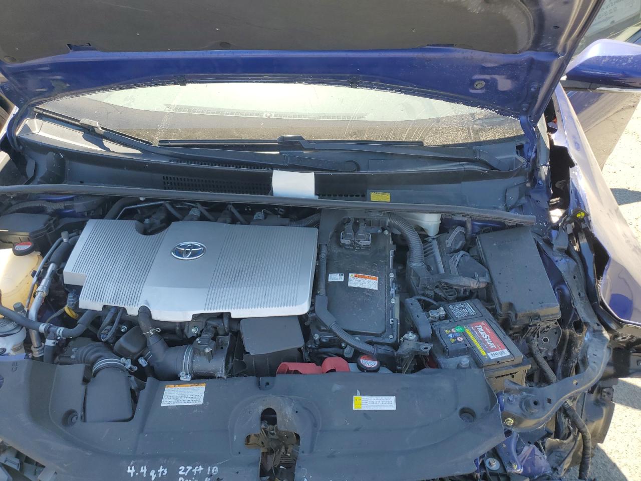 2016 Toyota Prius VIN: JTDKBRFU1G3513333 Lot: 61164264