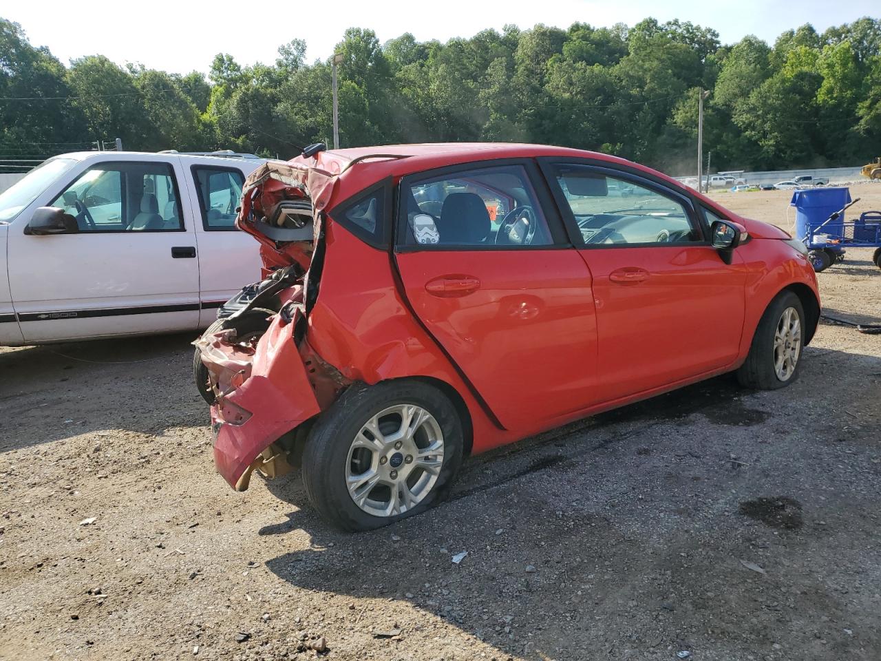 2015 Ford Fiesta Se VIN: 3FADP4EJ5FM184417 Lot: 61246744