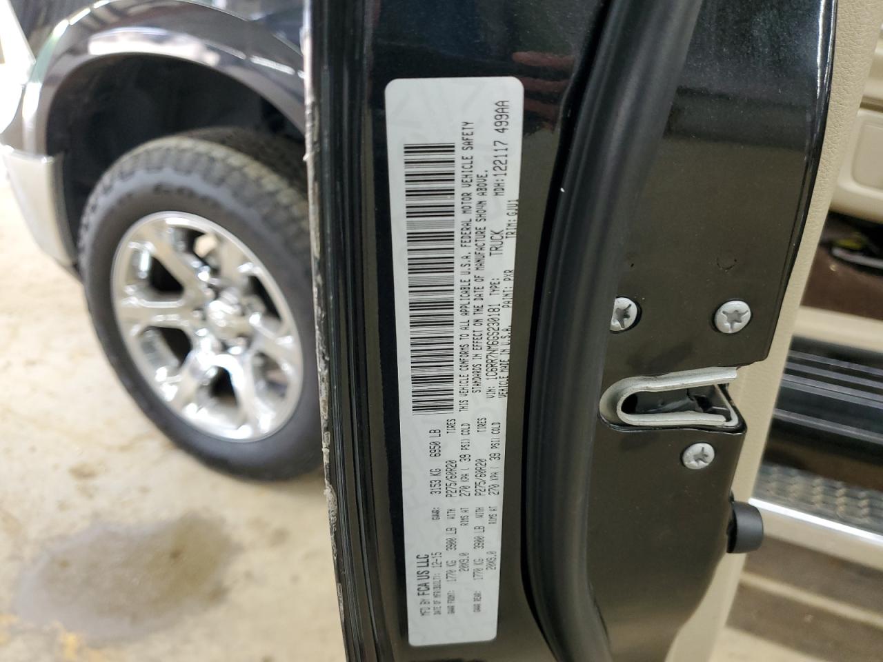 2016 Ram 1500 Laramie VIN: 1C6RR7NM6GS230181 Lot: 63854414