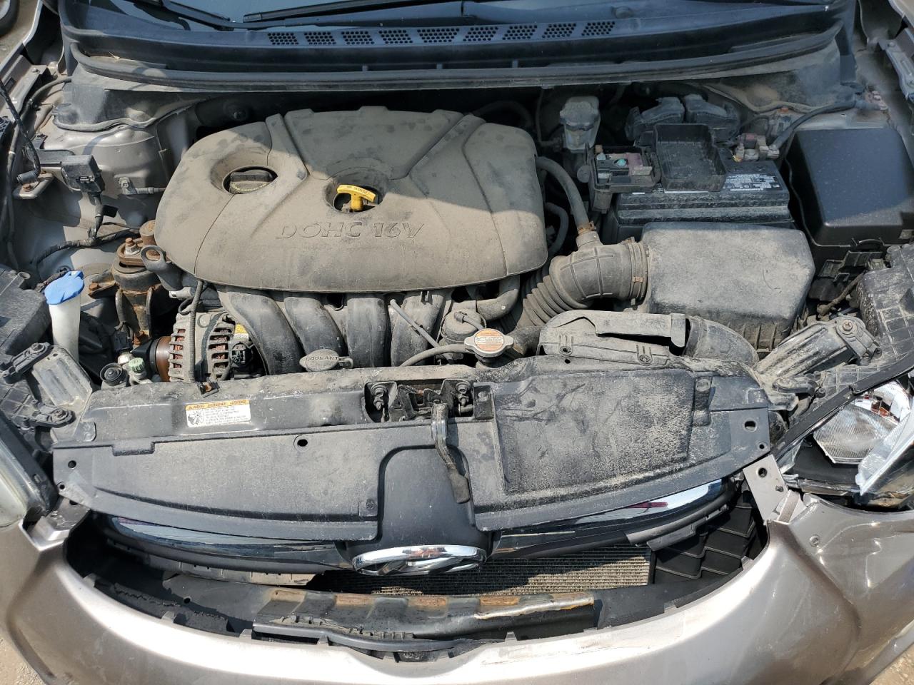 2012 Hyundai Elantra Gls VIN: 5NPDH4AE2CH104301 Lot: 63818714