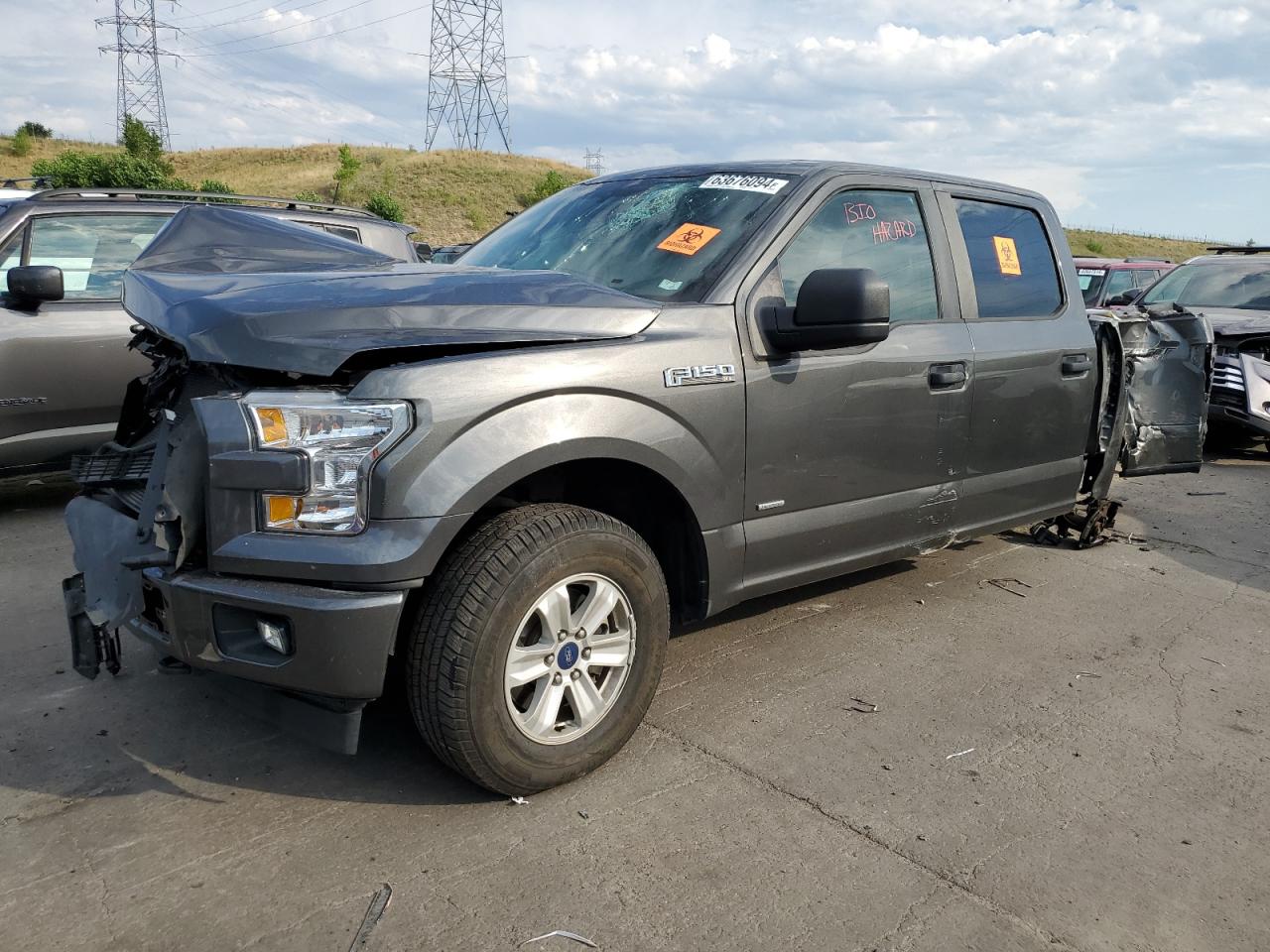 2017 Ford F150 Supercrew VIN: 1FTEW1EP9HKE16063 Lot: 63676094