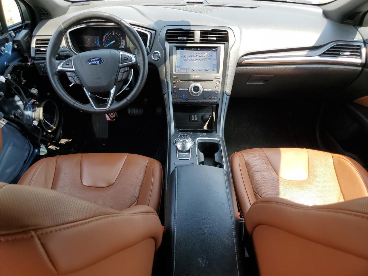 2019 Ford Fusion Titanium VIN: 3FA6P0SU0KR156800 Lot: 63051214