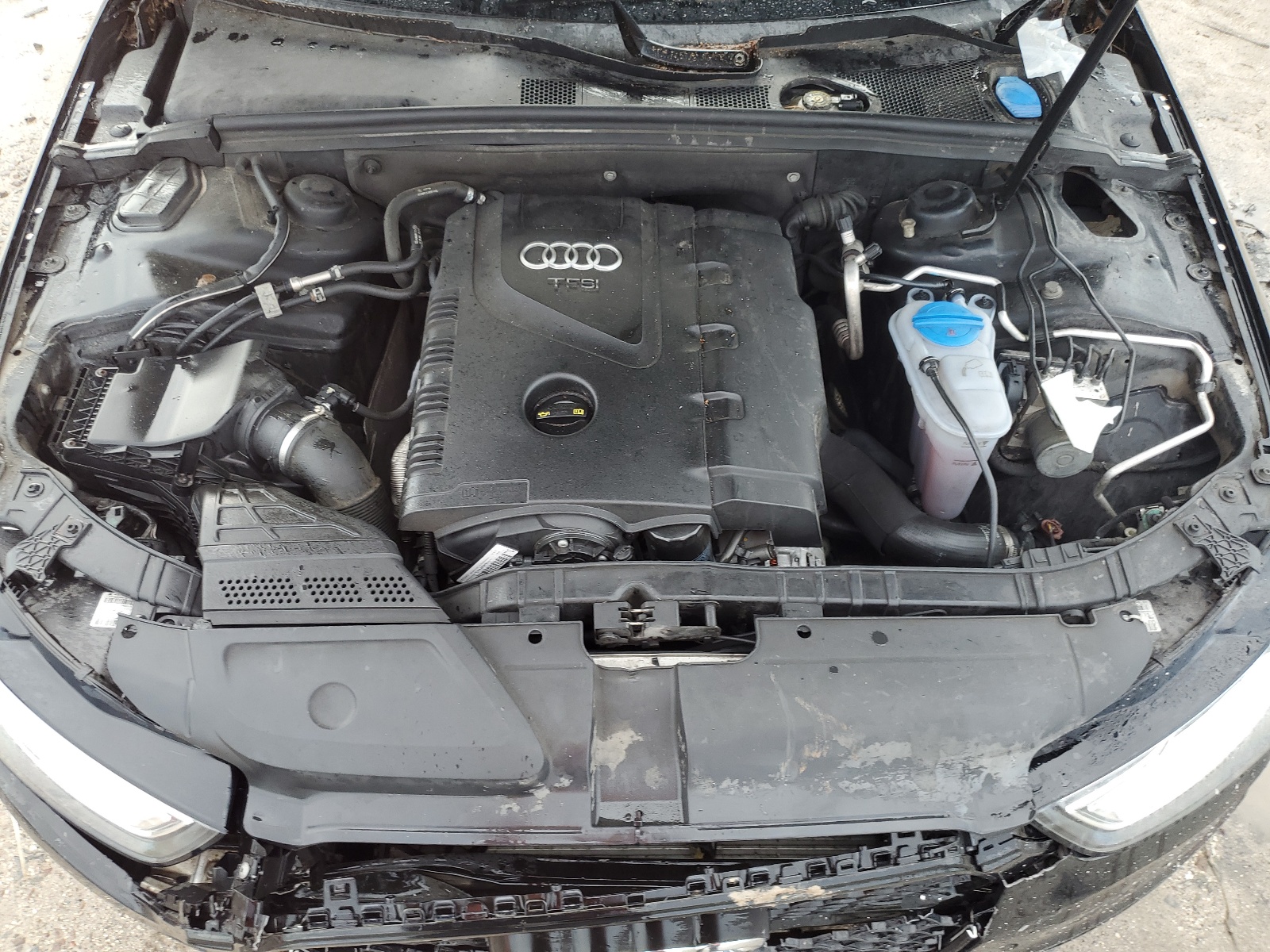 WAUBFAFL8EN003329 2014 Audi A4 Premium