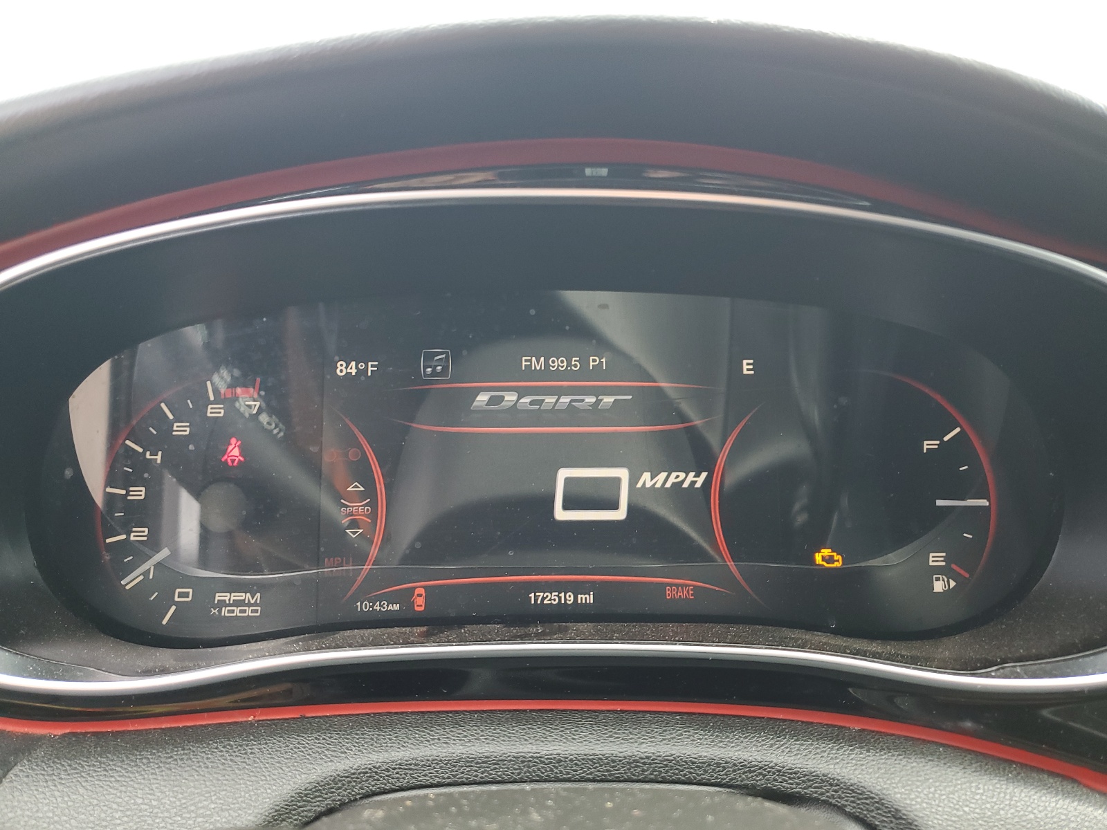 1C3CDFDH8FD159987 2015 Dodge Dart Se Aero