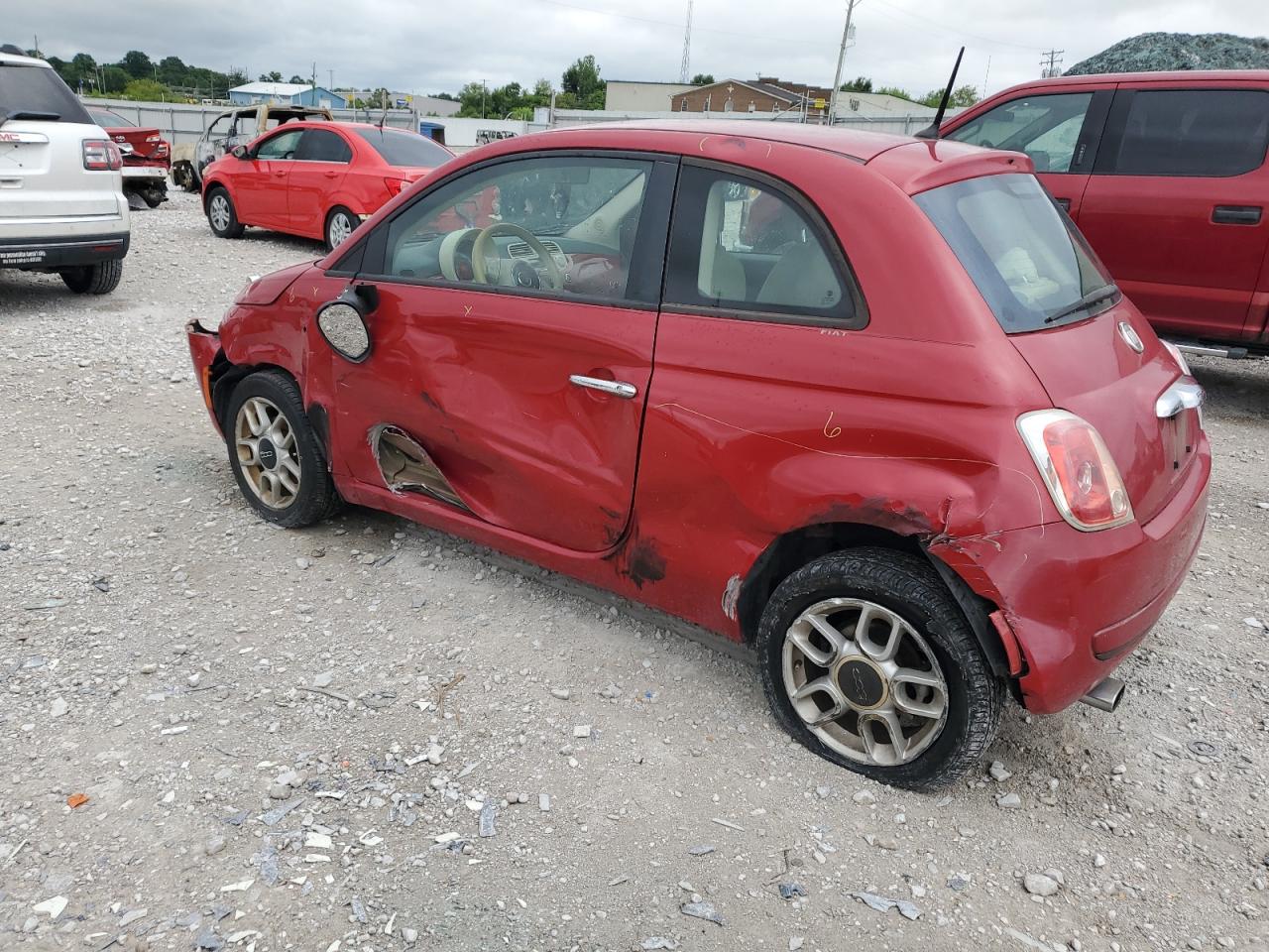 2012 Fiat 500 Pop VIN: 3C3CFFAR1CT365116 Lot: 61892674