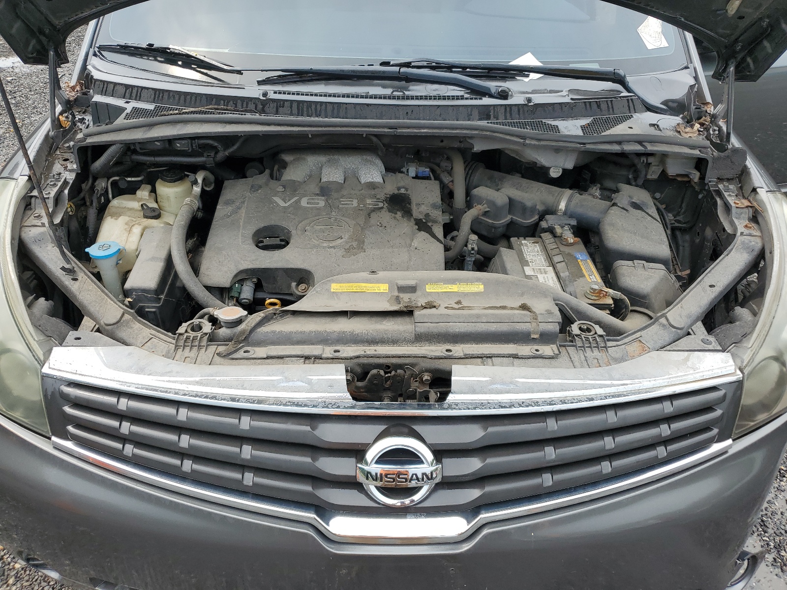 5N1BV28UX8N114417 2008 Nissan Quest S