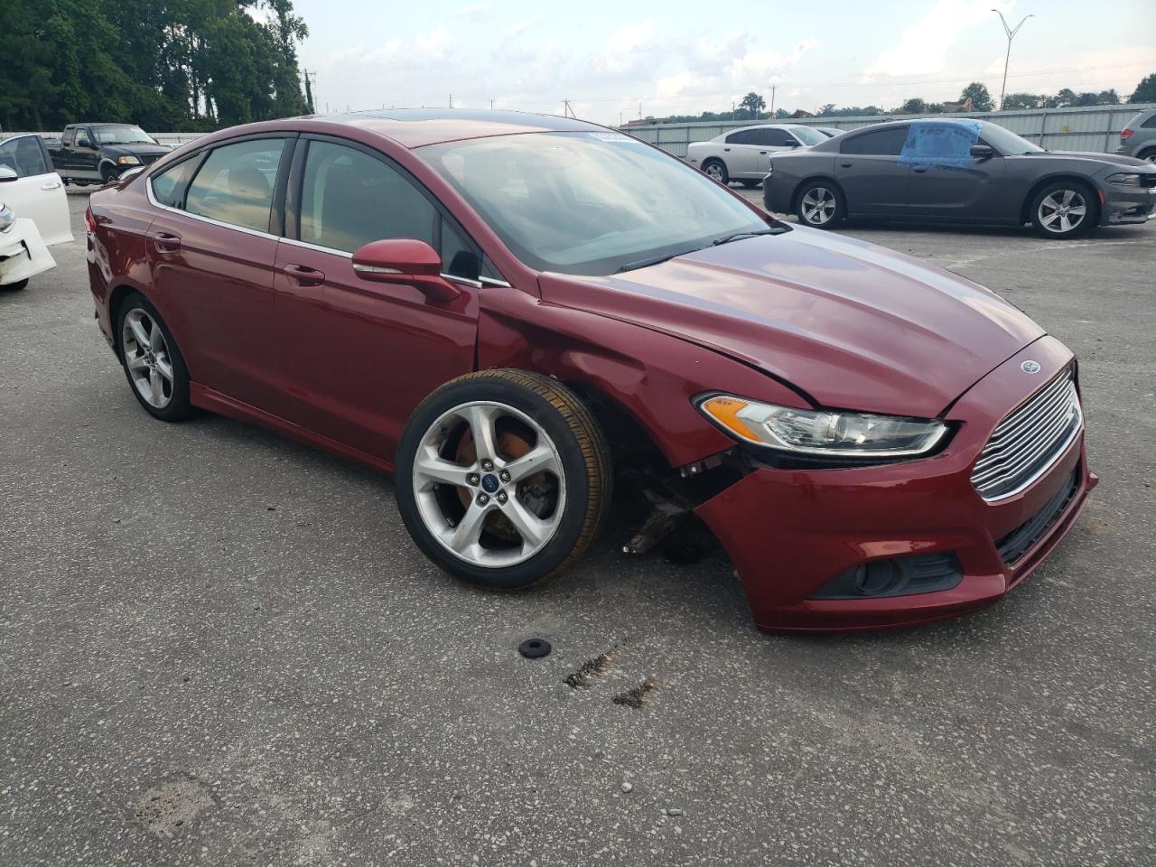 2016 Ford Fusion Se VIN: 3FA6P0HD4GR336537 Lot: 63232444