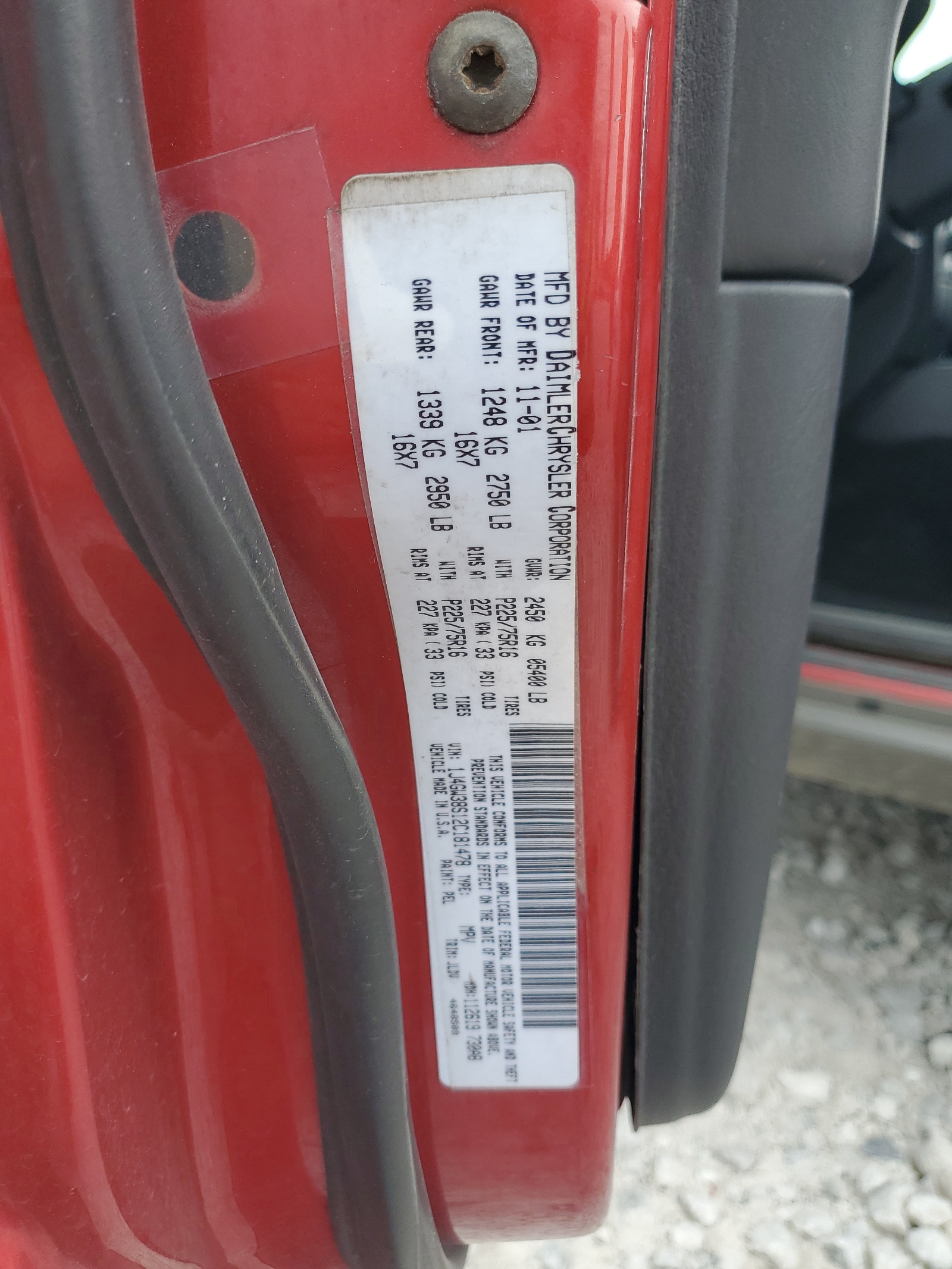 1J4GW38S12C181478 2002 Jeep Grand Cherokee Sport