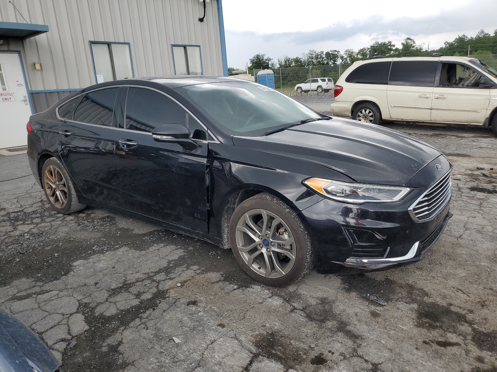 2019 Ford Fusion Sel vin: 3FA6P0CD8KR236697